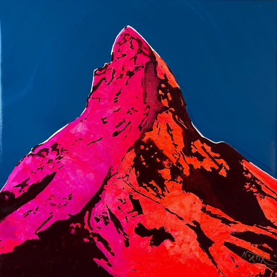 Matterhorn Pop-art - Robert Nortik